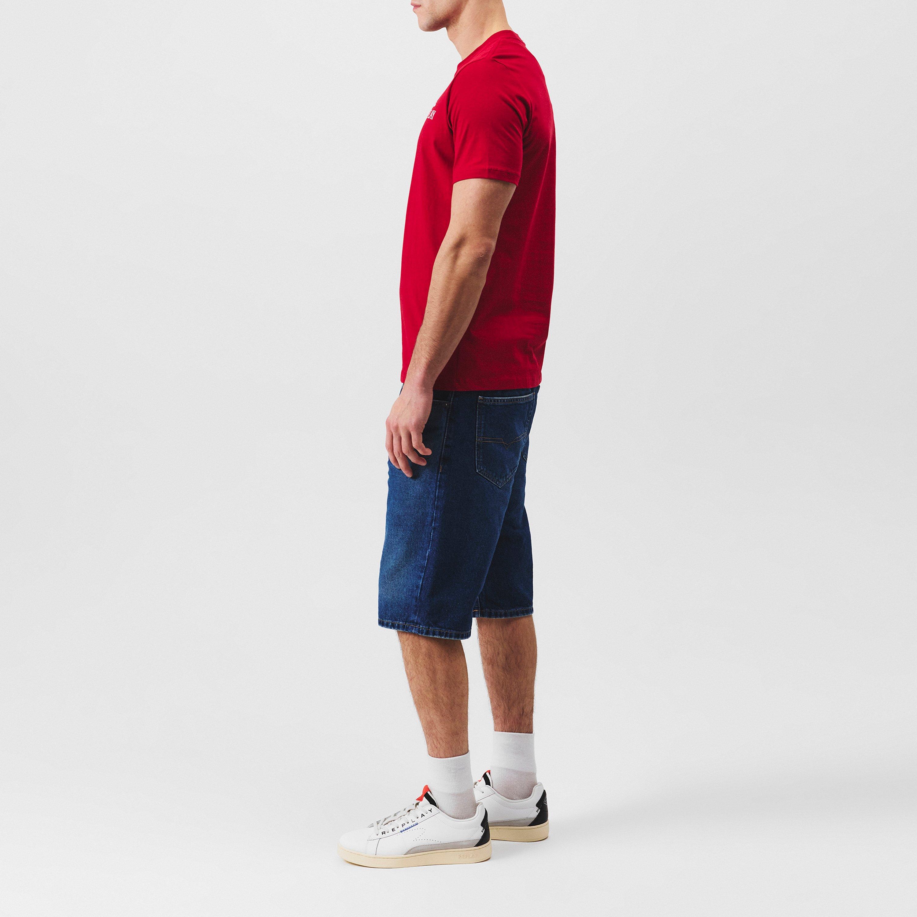 Replay Logo Trainers Mens