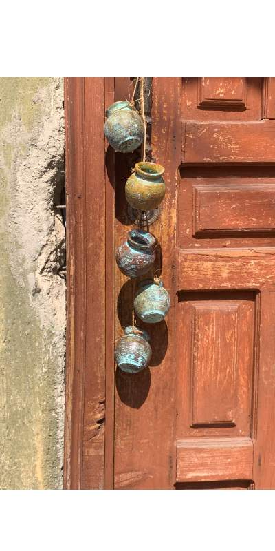 Hängende Töpfe 5 Stück, 'S', multicolor, Ø 5 cm, H 50 cm günstig bestellen