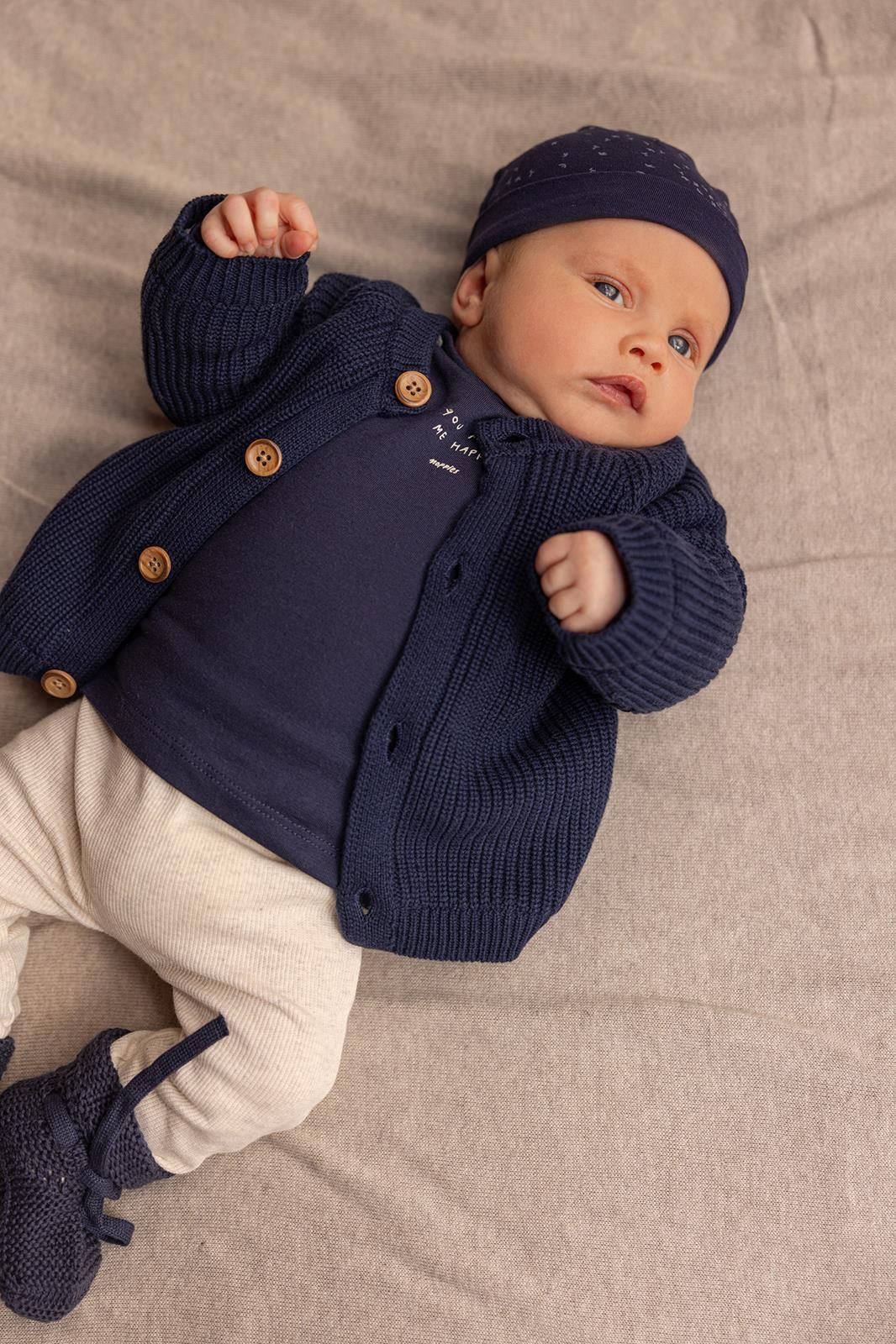 Noppies Newborn Longsleeve Neisse - Black Iris