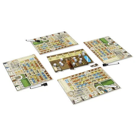 Asmodee Lookout Spiele Hochsaison: Grand Hotel Roll & Write