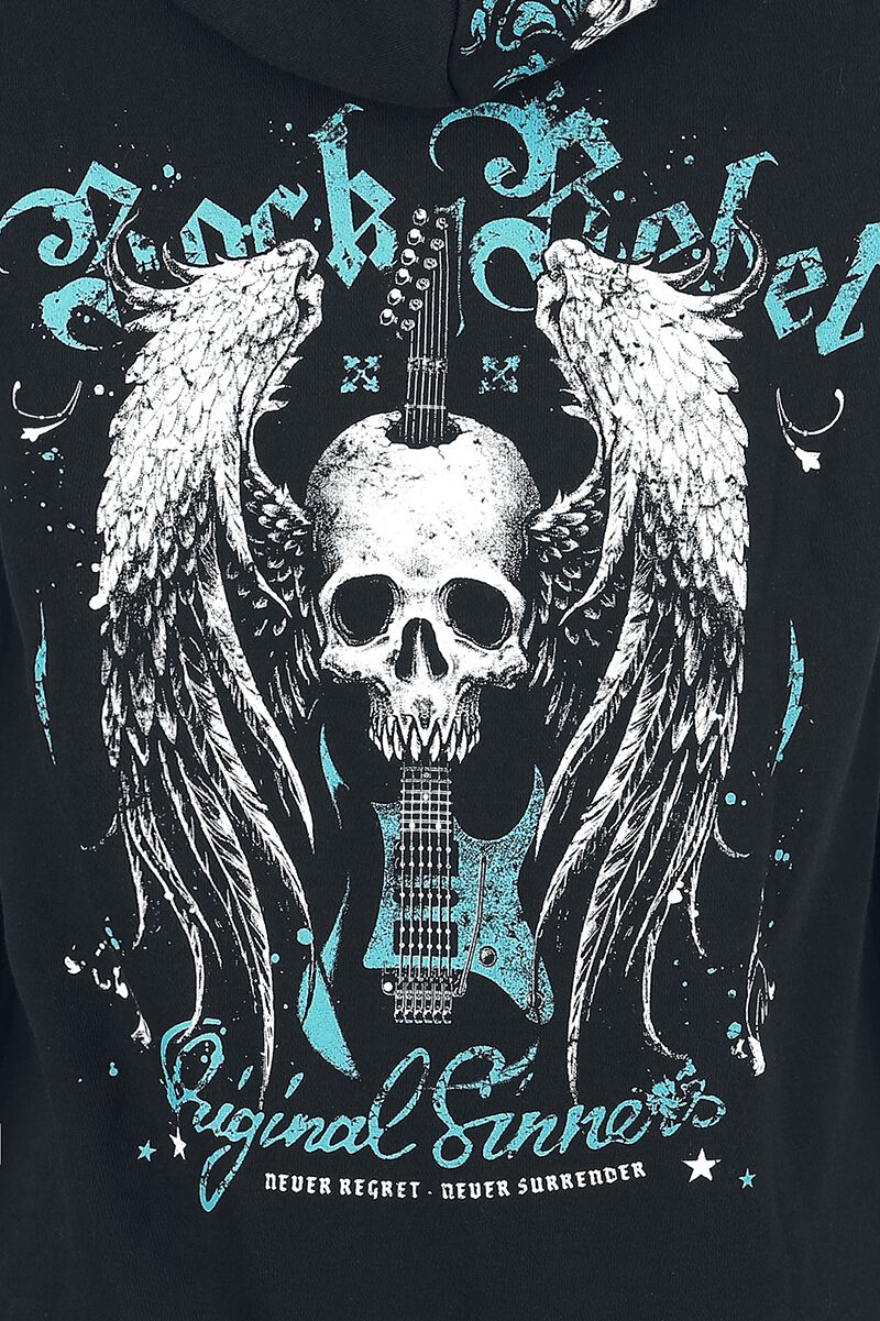 Freaking Out Loud | Rock Rebel by EMP Sweat-shirt zippé à capuche