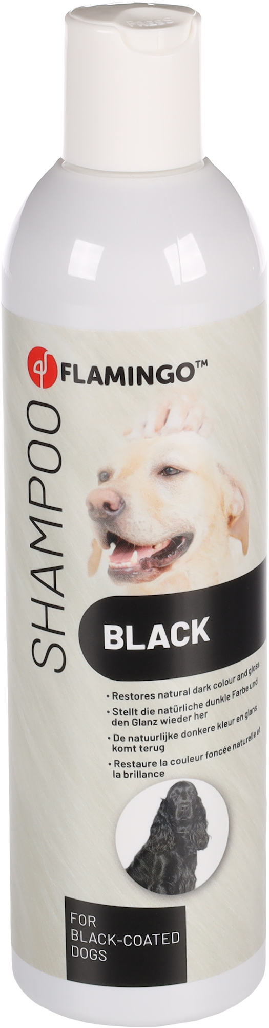 Flamingo f-1030875 - Shampoing pour un pelage noir 300 ml