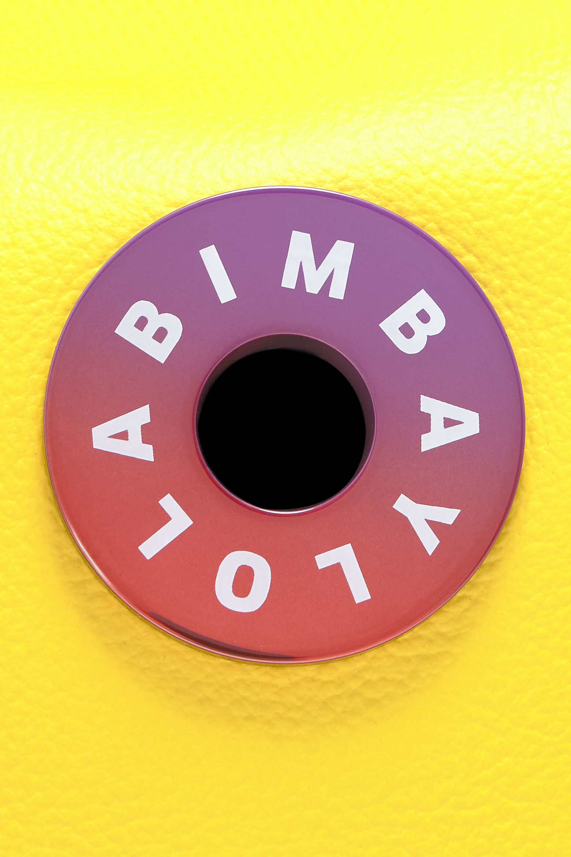 Bolsa hobo pequena de couro amarelo