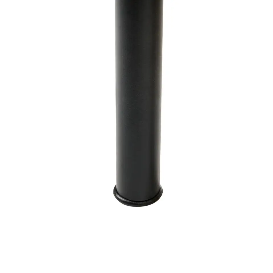 BOUSSICOURT - Tweepersoonsbed - Lichtbruin - 140 x 200 cm - Rubberhout