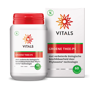 Vitals Groene Thee-PS Capsules 60CP