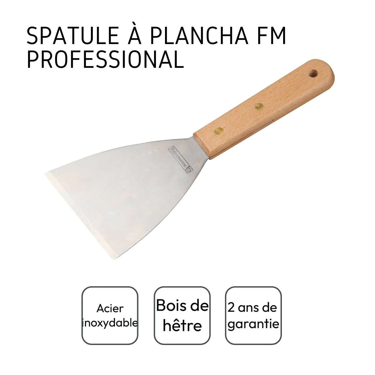 Spatule pour plancha l FM Professional