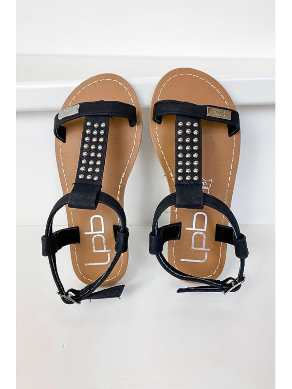 Tongs enfant Emilie Noires - Les Petites Bombes