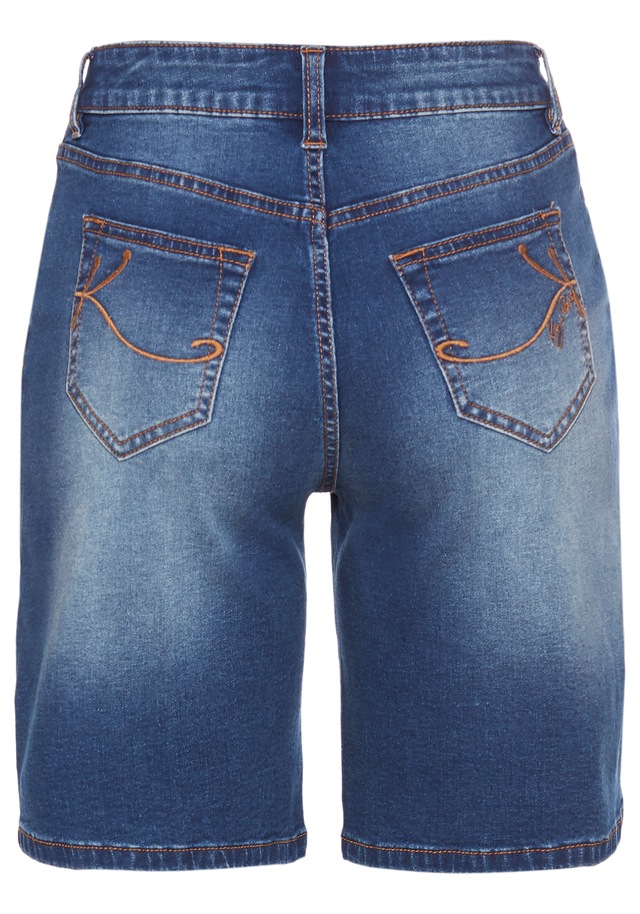 KangaROOS Jeansbermudas , High Waist