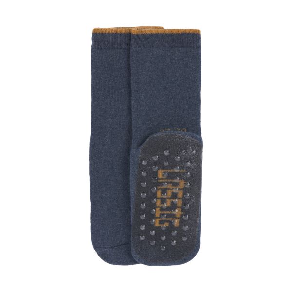 Laessig Anti-Slip Sokjes Blue / Grey Mt. 15-18