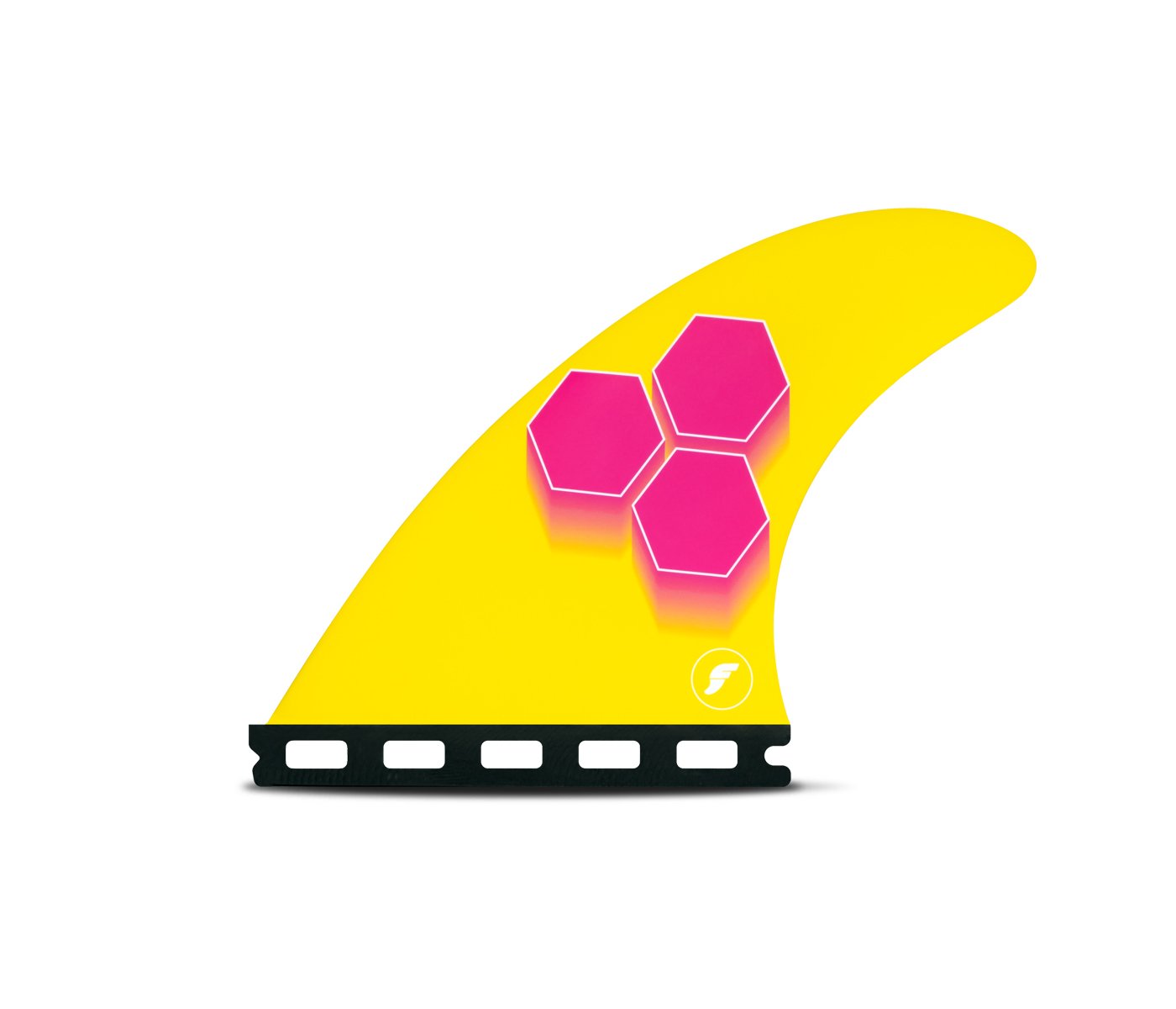 Futures AM3 Honeycomb - Pink / Yellow - Thruster - S