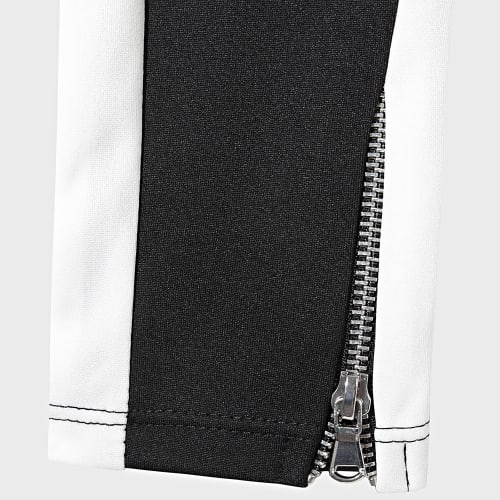 Pantalon Jogging A Bandes Enfant 718 Noir