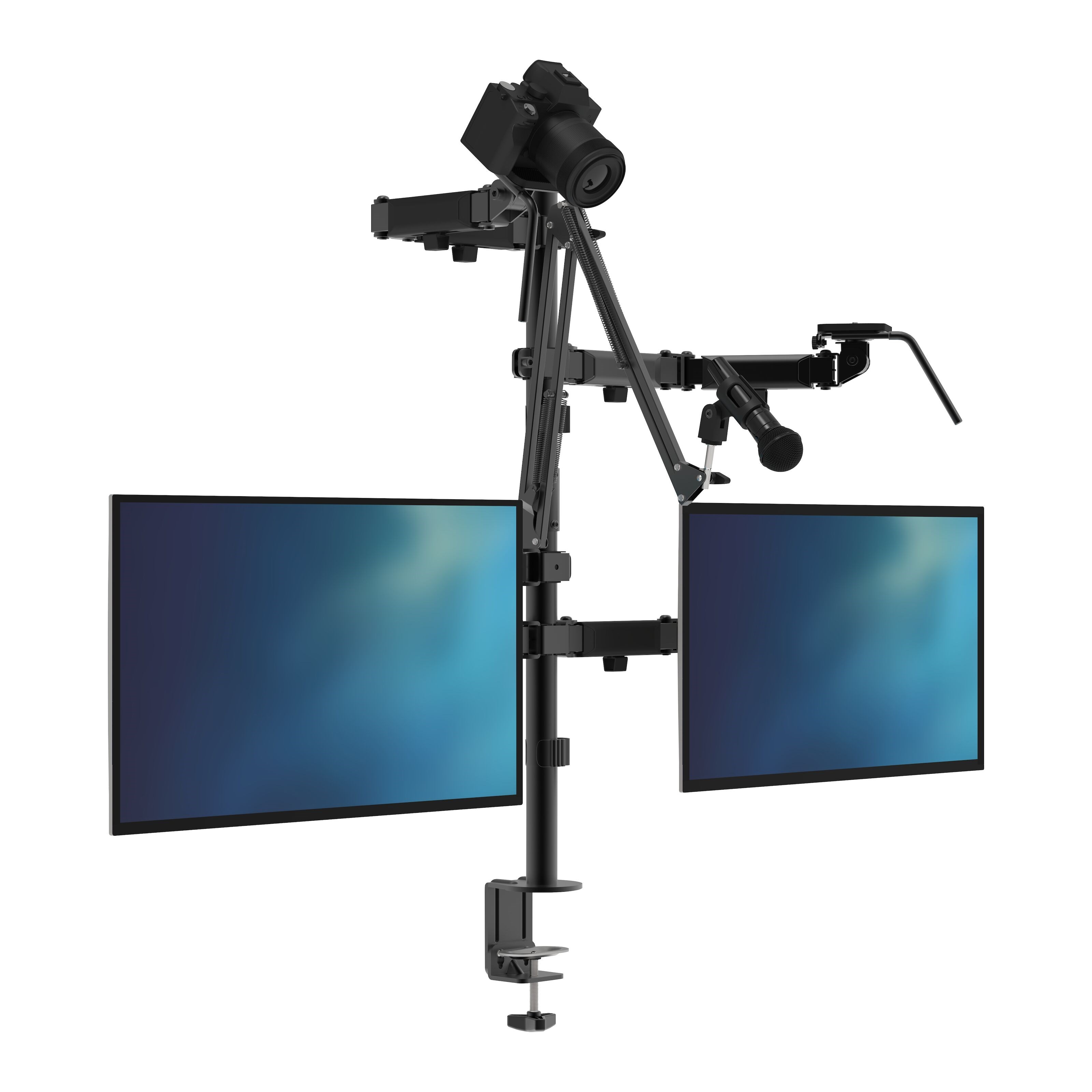 Luxorparts Studiostativ for 2 skjermer