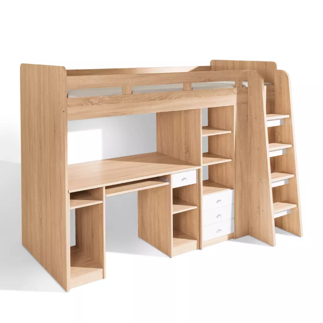 Hochbett Unit 90 x 200 cm