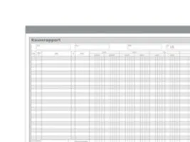 Mayland - Kasserapport - 50 ark - 300 x 210 mm - duplikat - kopiering