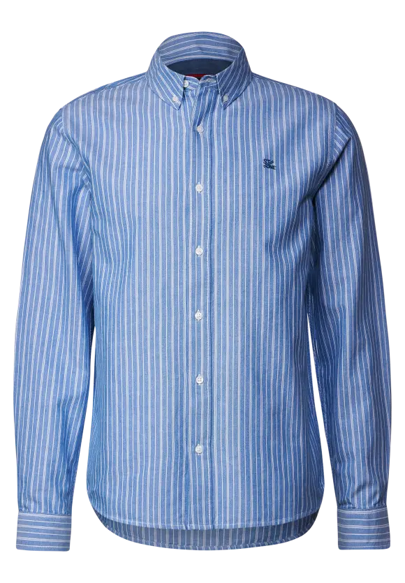 Button Down Oxfordhemd - chambray blue