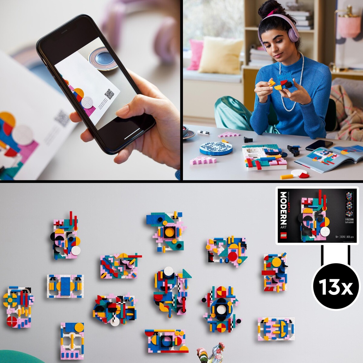 Lego Art - Moderne Kunst - 31210