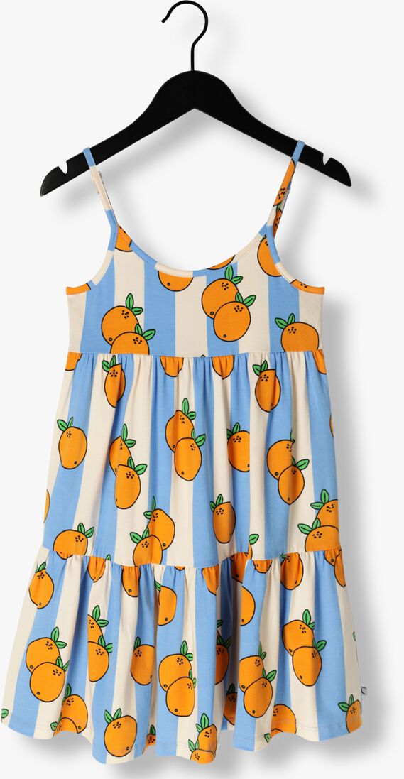 CARLIJNQ multi carlijnq maxi jurk orange - flared halter dress