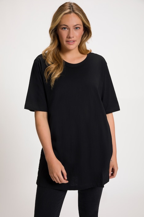 T-Shirt, Rundhalsausschnitt, Relaxed, Halbarm
