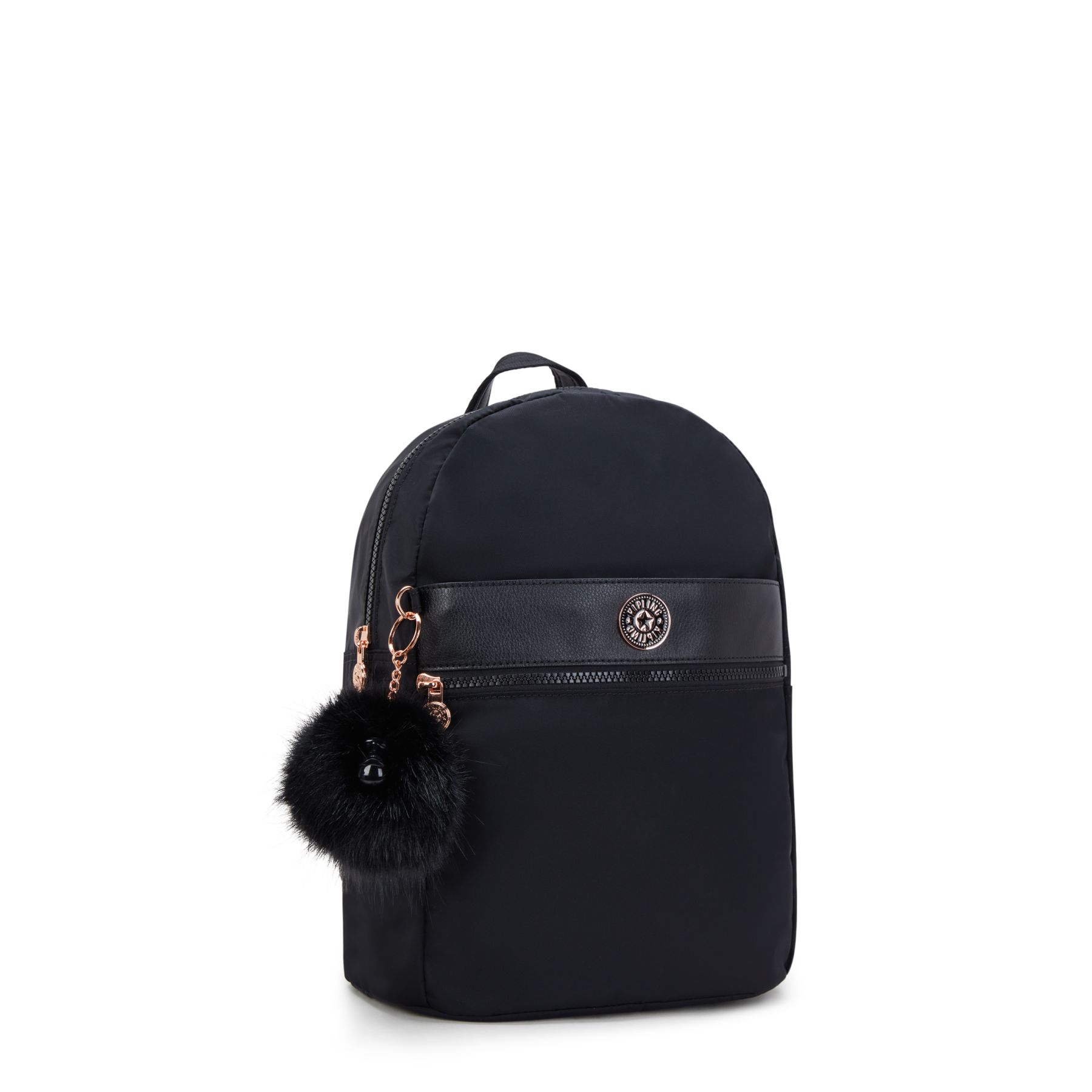 JEANNA Sac à Dos Medium - Jet Black Satin WK