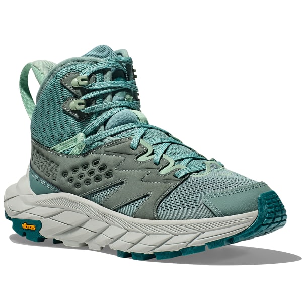 Chaussure de randonnée mid HOKA ONE ONE W ANACAPA BREEZE MID TRELLIS / MIST GREEN