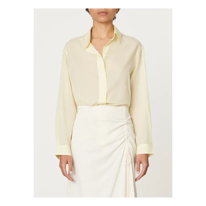 Vanessa Bruno Chemise Hélianne | Jaune pâle