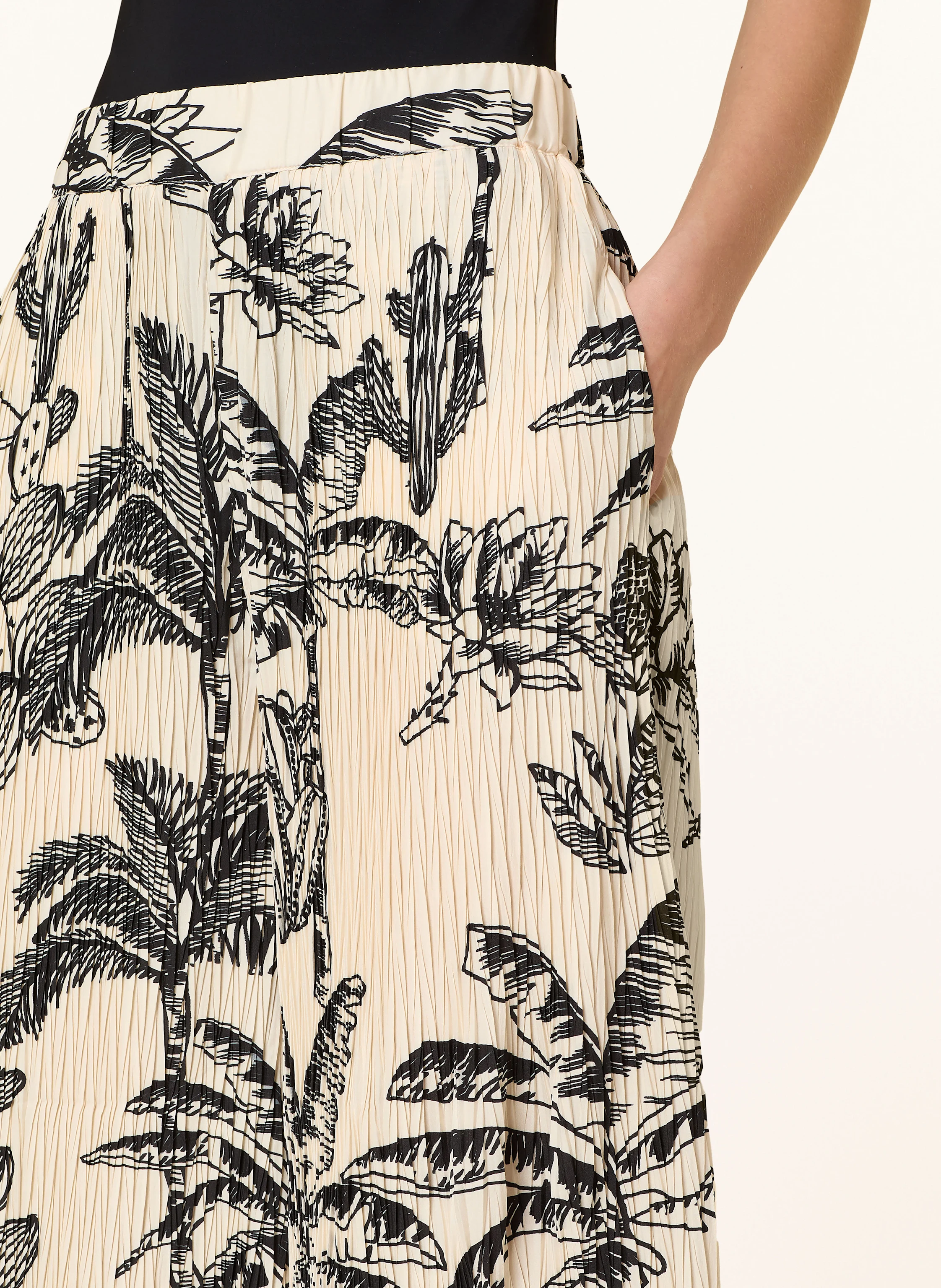 MARYAN MEHLHORN Culotte LEGEND mit Plissee