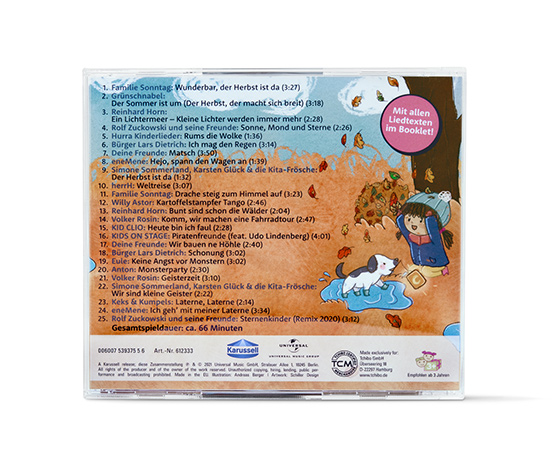 CD »Der Herbst macht Spaß!«