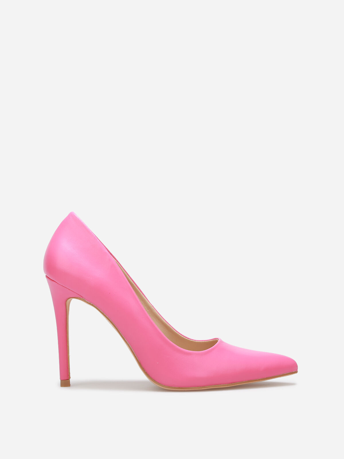 Stilettos pointus à talon aiguille- Fuchsia