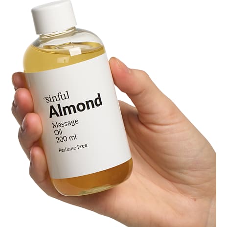 Sinful mandel massageolie 200 ml