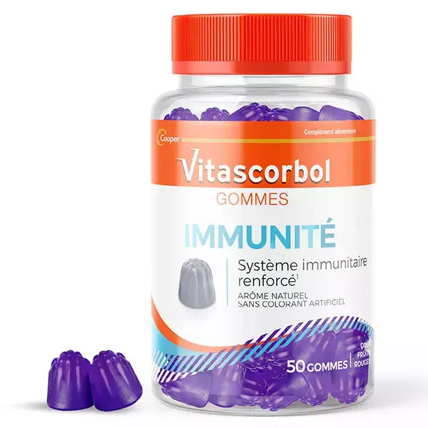 Vitascorbol Gomas para Suporte Imunológico - 50 gomas