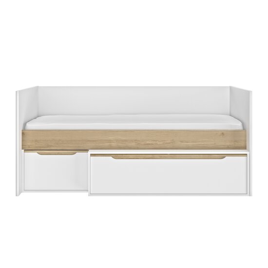 Céleste Lit compact évolutif 70x140 cm   Blanc        de               Galipette