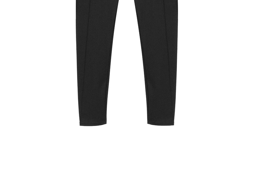 Ashteroid - Plus Size High-Waist Effen Legging