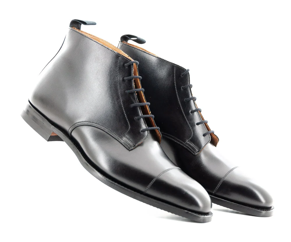 CROCKETT AND JONES - TEES R BLACK