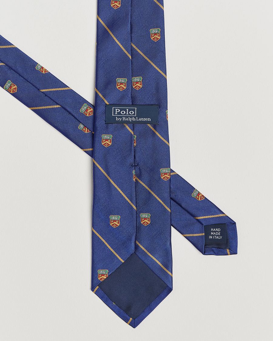 Polo Ralph Lauren Club Striped Tie Blue