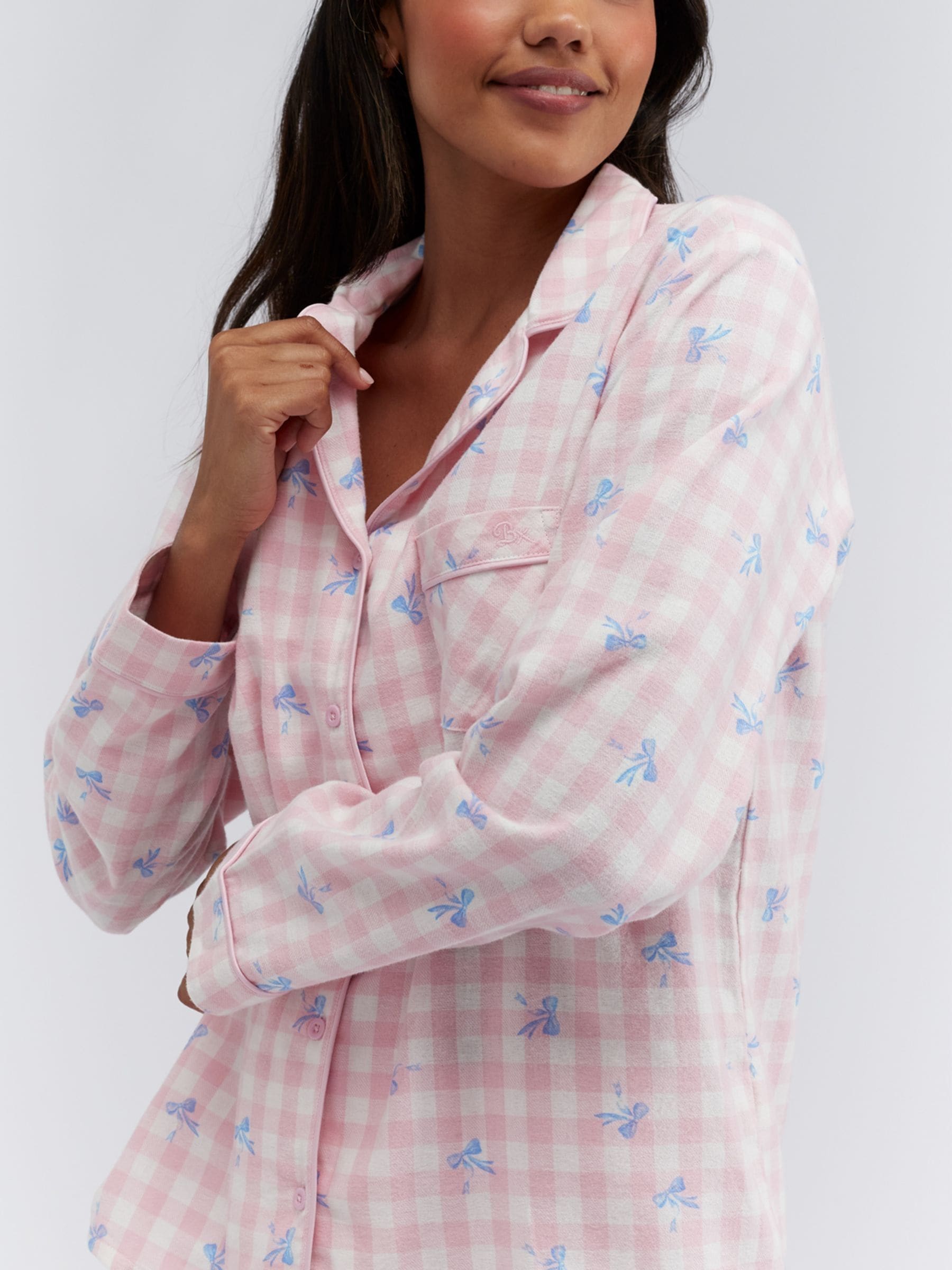Roze/wit geruit - Boux Avenue Pyjamas In a Bag