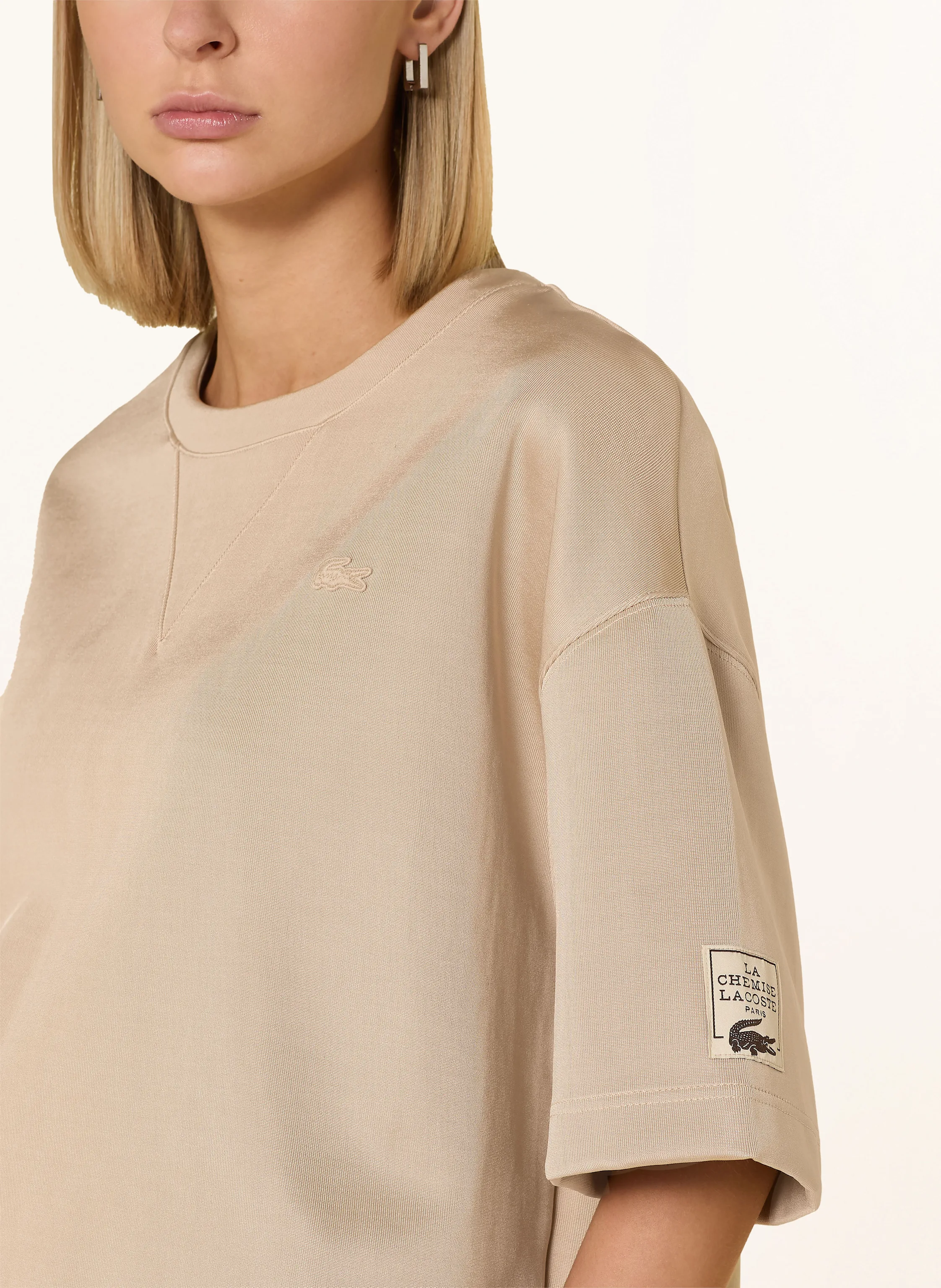 LACOSTE Cropped-Shirt