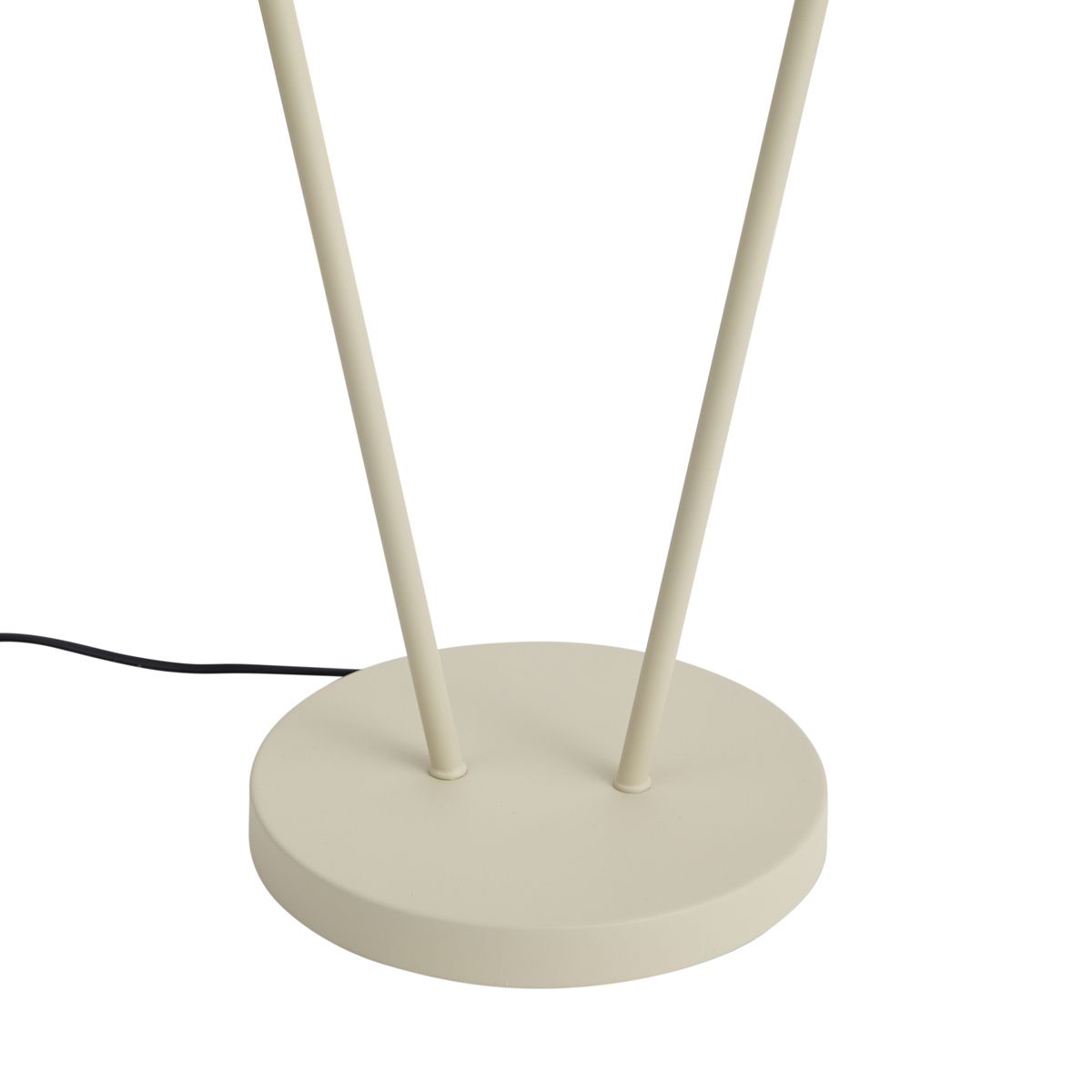 Moderne vloerlamp beige 2-lichts GU10 35mm - Thomas