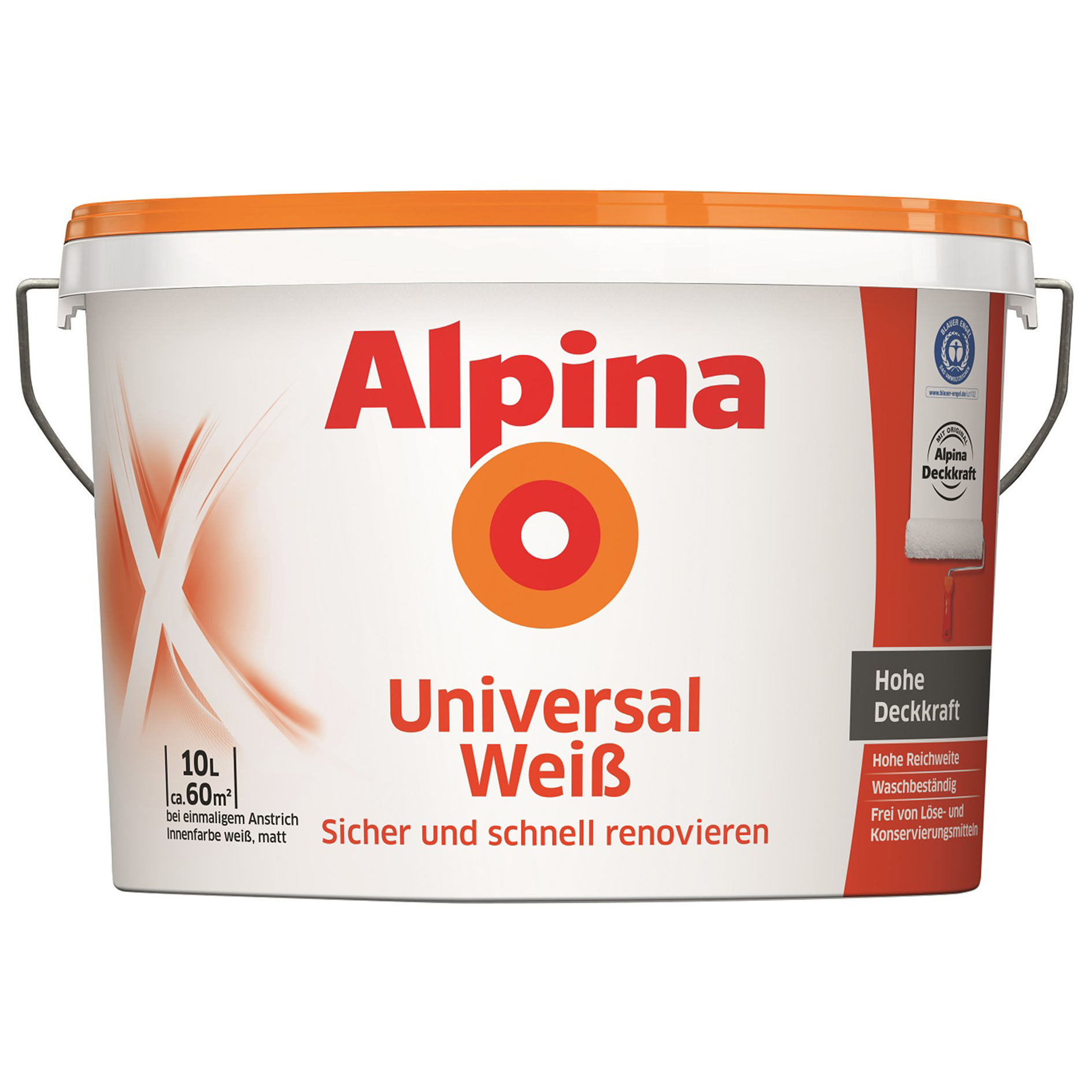 Alpina Universal Weiß - Innenfarbe - 10 Liter