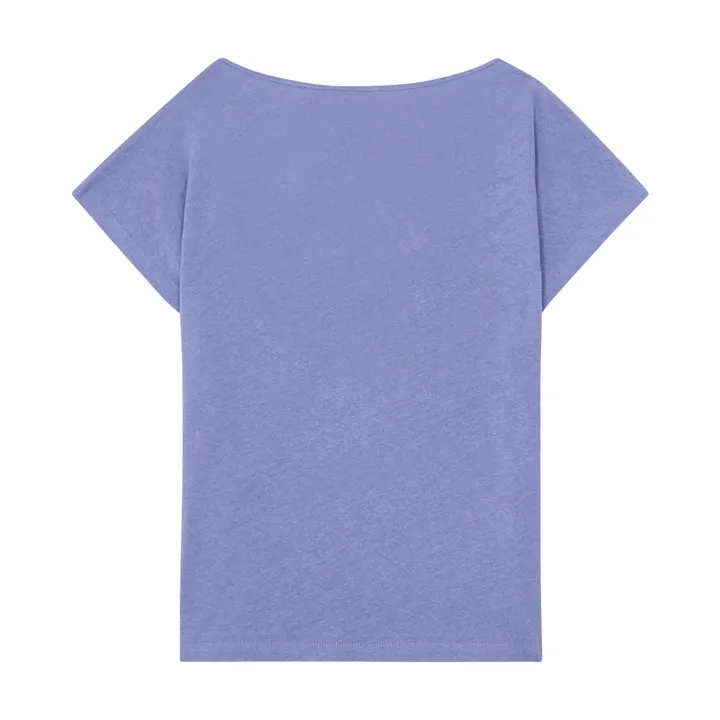SMALLABLE BASICS T Shirt Femme Manche Courte  | Vintage blue denim