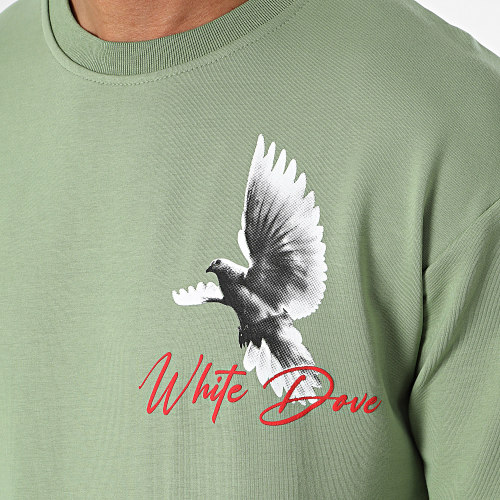 Sweat Crewneck Vert Kaki