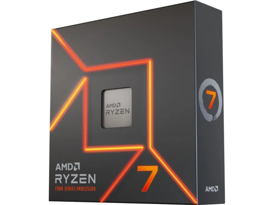 AMD | Ryzen™ 7 7700X - 4.5GHz/5.4GHz - 8 kerner - 16 tråde - 32 MB cache - Socket AM5 - Box
