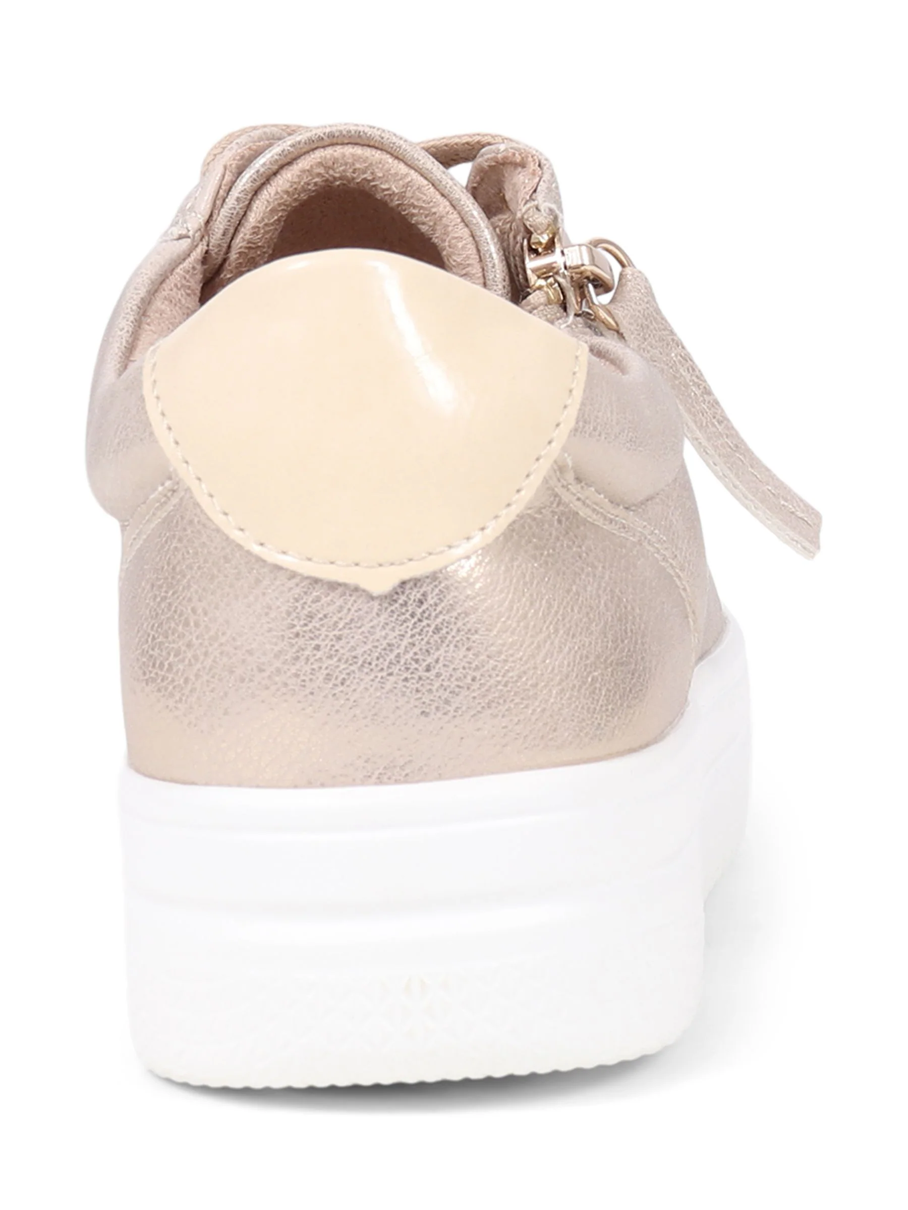 Goud - Pavers sneakers met plateauzool en dikke zool
