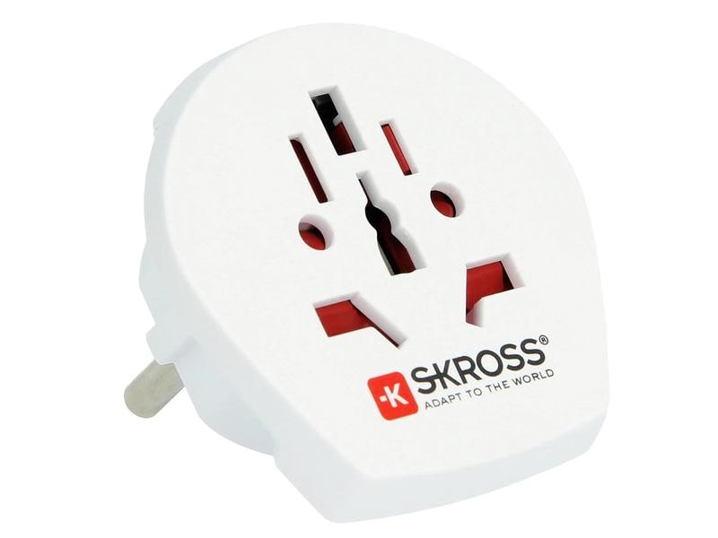 SKROSS Weltreiseadapter Pro Light USB 2 x A USB-Adapter für Reisen