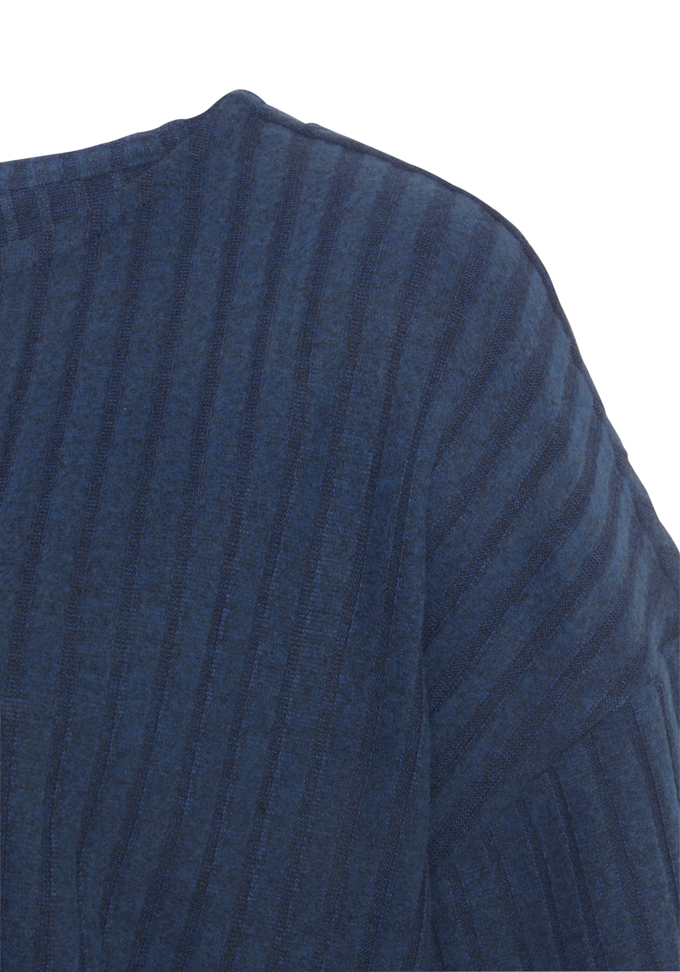 LASCANA 3/4-Arm-Shirt in blau-melange