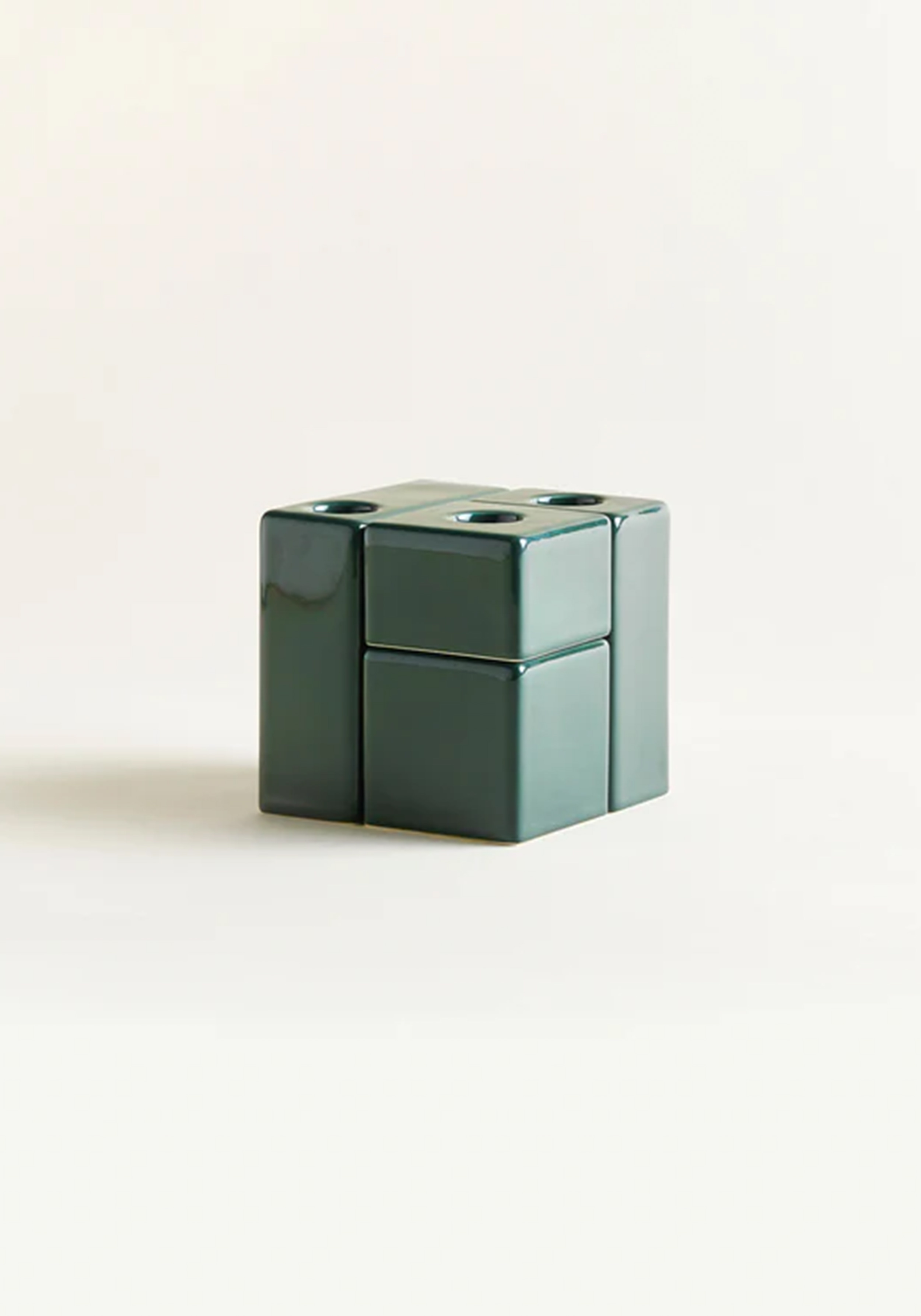 Onomao Kerzenständer 4 Blocks GMK Grün