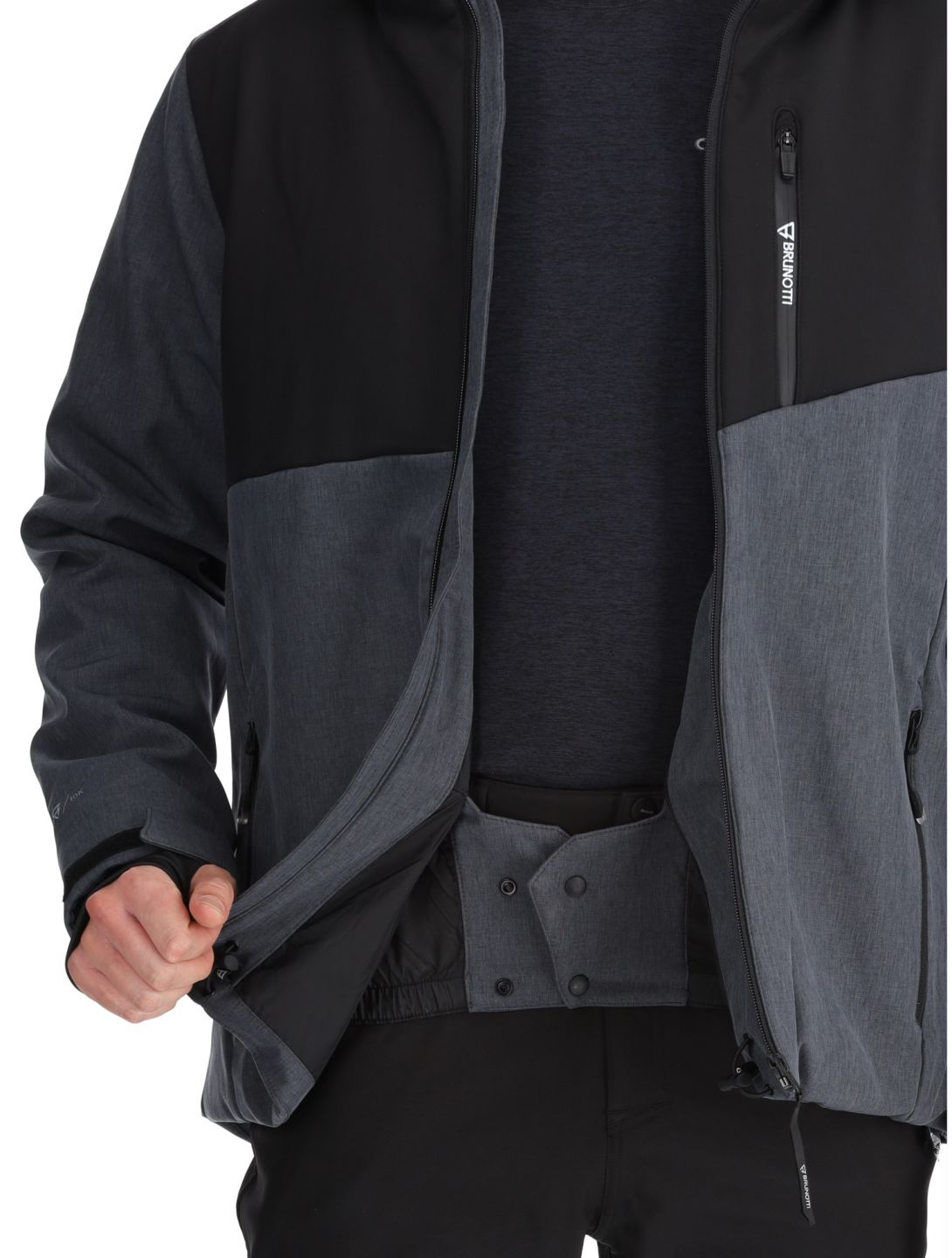 Twinstroke softshell ski-jas heren