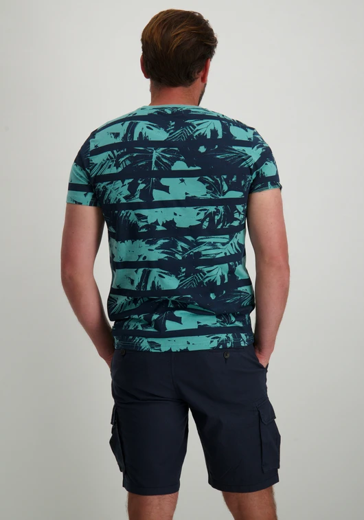 Petrol T-shirt M-1050-TSR113