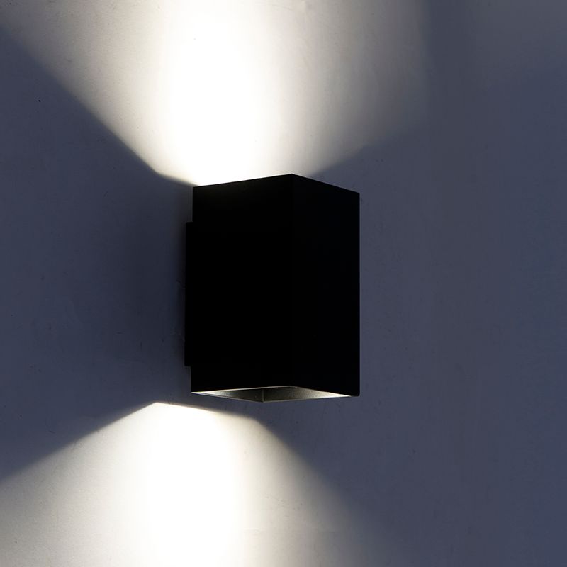 Moderne Smart wandlamp zwart incl. 2 WiFi GU10 - Sandy