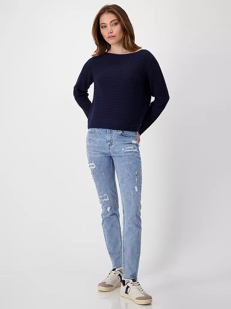 MONARI Strickpullover  dunkelblau