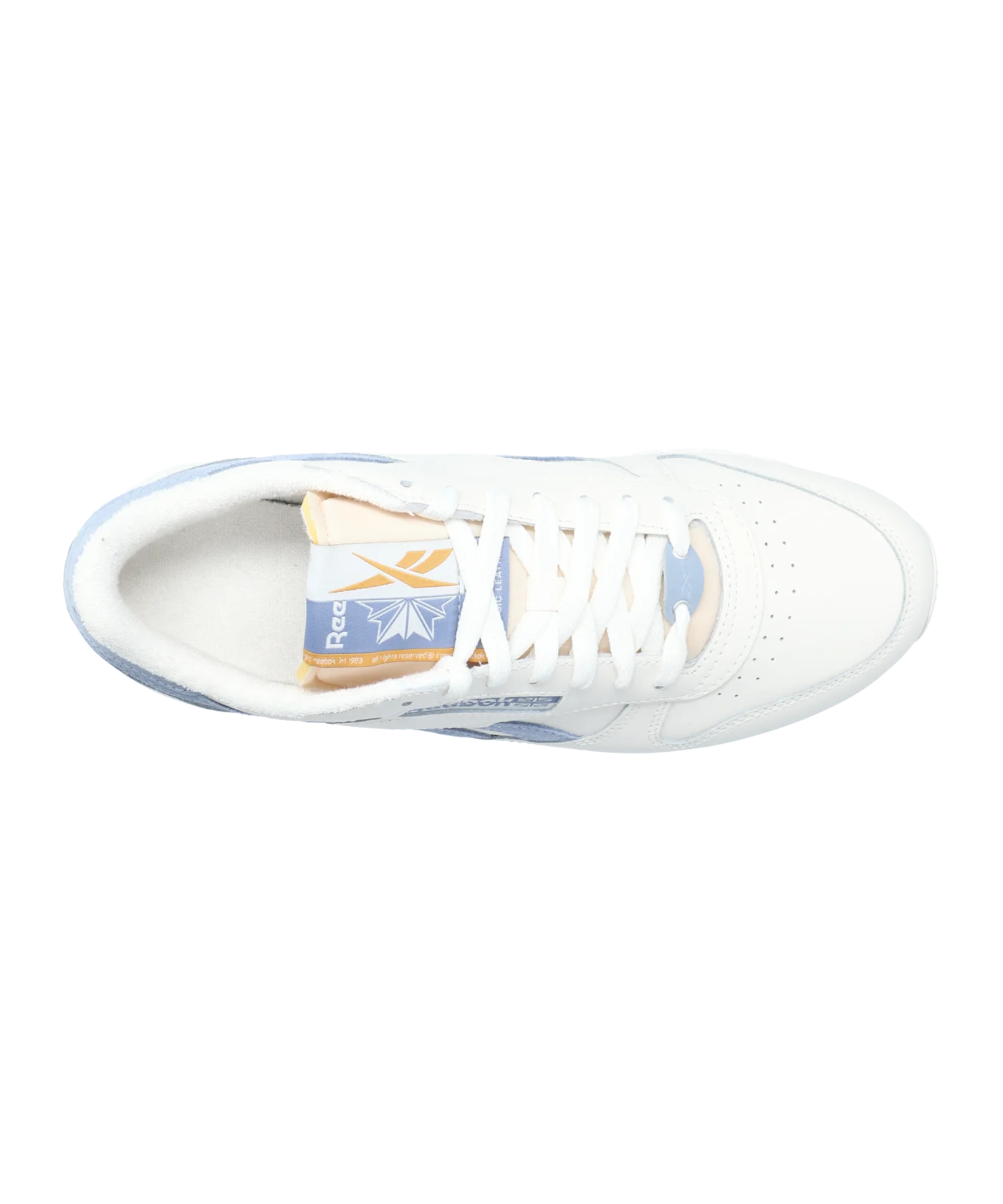 Reebok Classic Leather Weiss Blau